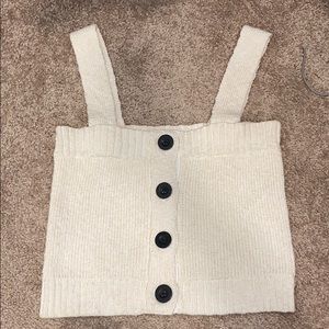 Derek lam denim tank top XS